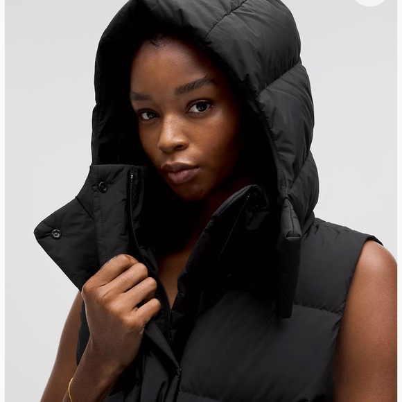 Lululemon Wunder Puff Mid-Length Vest (Black) - Picture 4 of 9